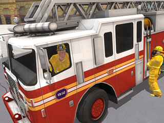 Fire Truck Driving Simulator 3 fire truck driving simulator